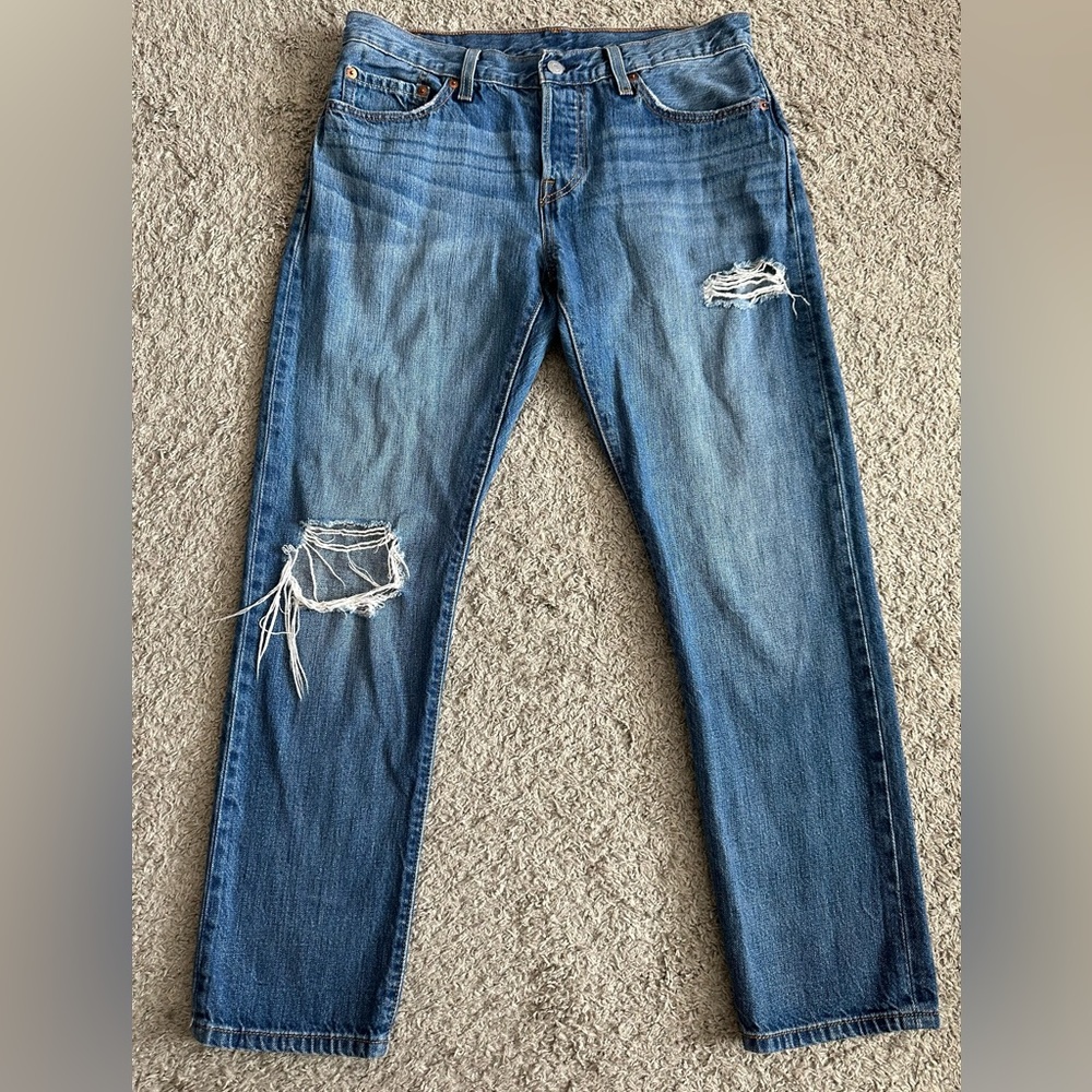 W27 Levi’s 501 CT Customized and Tapered Jeans